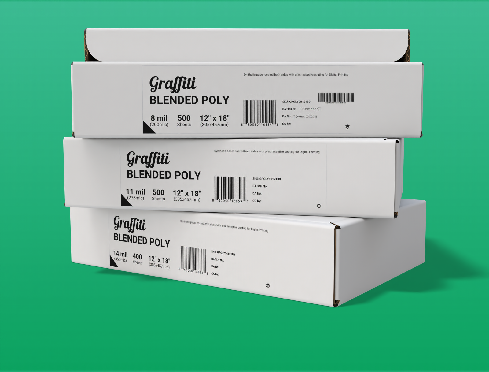 Graffiti Blended Poly Packages